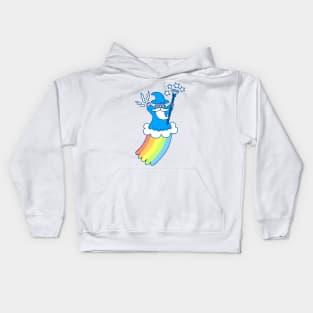 Rainbow Wizard Kids Hoodie